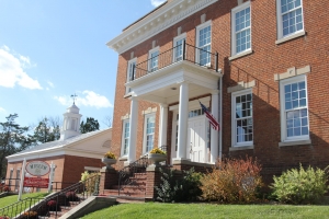 big brick building