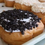 oreo topped doughnut